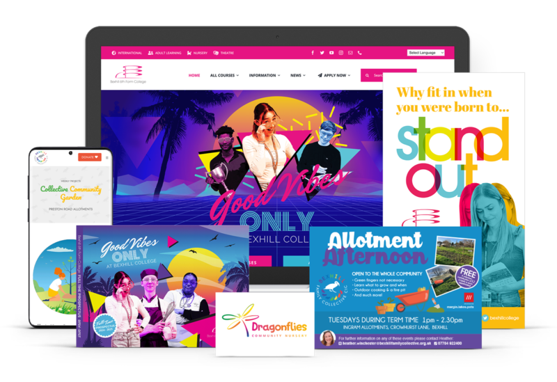 Création de sites internet et supports marketing pour l’éducation et les associations